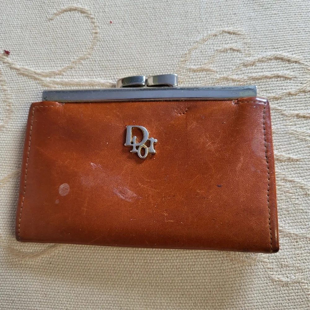 Vintage Christian Dior coin purse